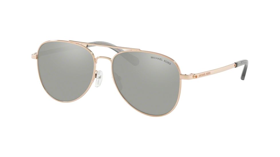 Michael Kors SAN DIEGO MK1045 Prescription Sunglasses, 56mm, Rose Gold, MK1045-11086G-56-SV