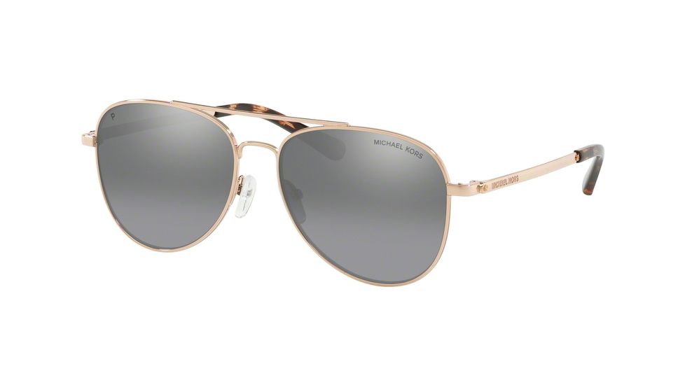 Michael Kors SAN DIEGO MK1045 Prescription Sunglasses, 56mm, Rose Gold, MK1045-110882-56-SV