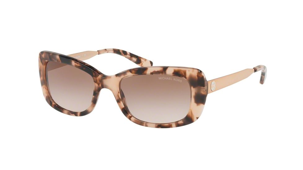 Michael Kors SEVILLE MK2061 Sunglasses 316213-51 - Pink Tortoise Frame, Brown Peach Gradient Lenses