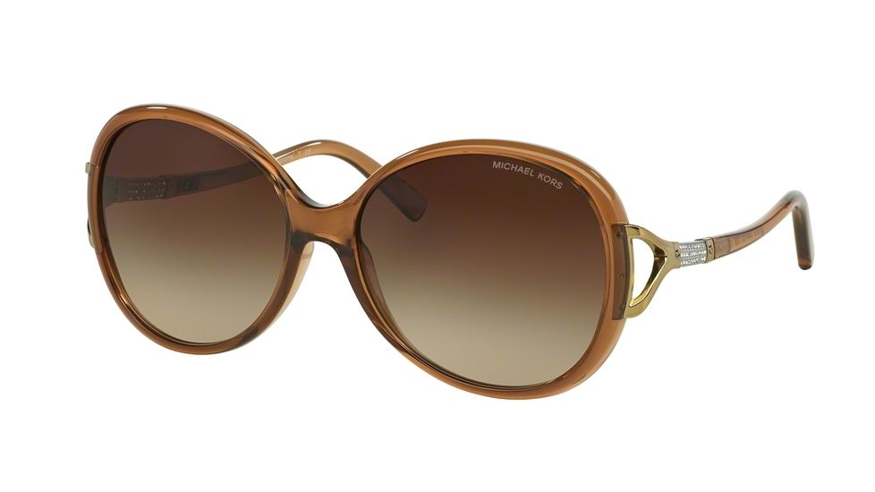 Michael Kors SONOMA MK2011B Single Vision Prescription Sunglasses MK2011B-301613-58 - Lens Diameter 58 mm, Frame Color Milky Brown