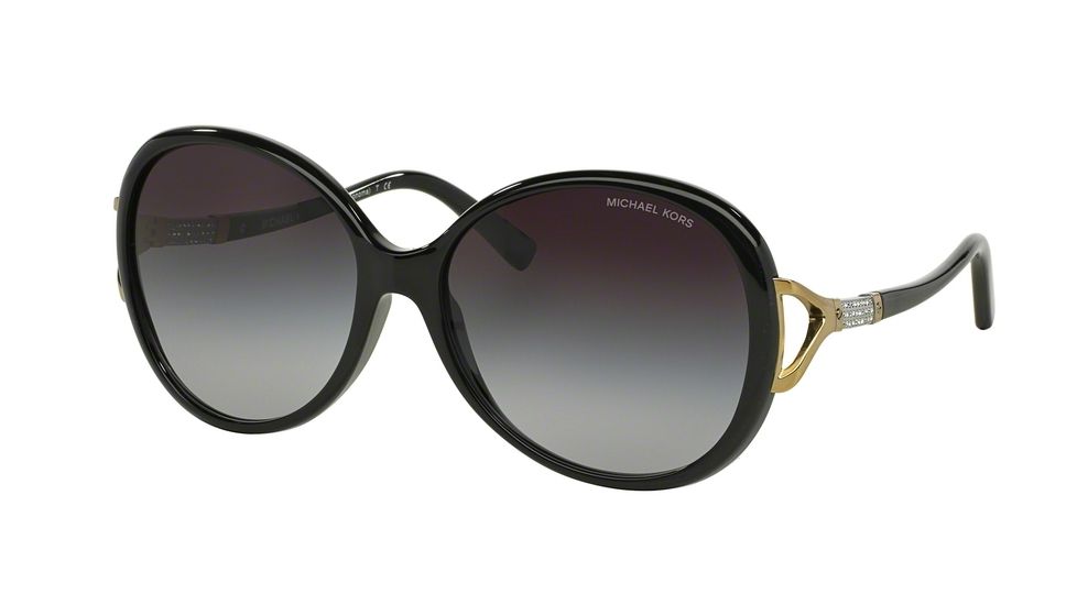 Michael Kors SONOMA MK2011B Single Vision Prescription Sunglasses MK2011B-303611-58 - Lens Diameter 58 mm, Frame Color Black