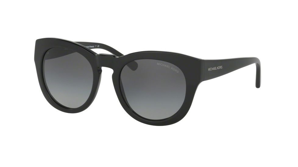 Michael Kors SUMMER BREEZE MK2037 Progressive Prescription Sunglasses MK2037-317711-50 - Lens Diameter 50 mm, Frame Color Black