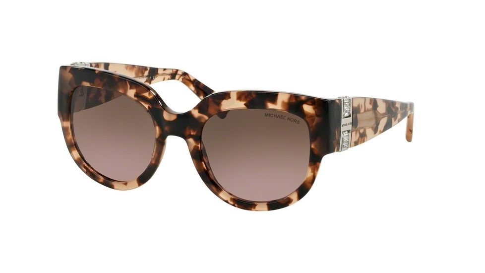 Michael Kors VILLEFRANCHE MK2003B Single Vision Prescription Sunglasses MK2003B-302614-51 - Lens Diameter 51 mm, Frame Color Blush Tortoise