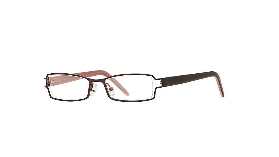 Michael Stars MS Ambitious SEMS AMBI00 Progressive Prescription Eyeglasses - Chocolate SEMS AMBI004730 BN