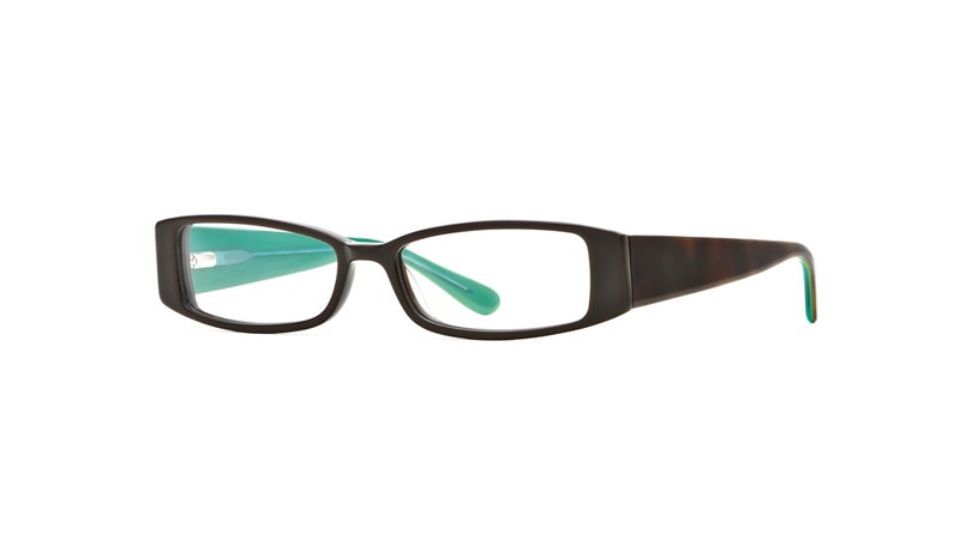 Michael Stars MS Crush SEMS CRUS00 Eyeglass Frames - Amber Jade SEMS CRUS005335 TO