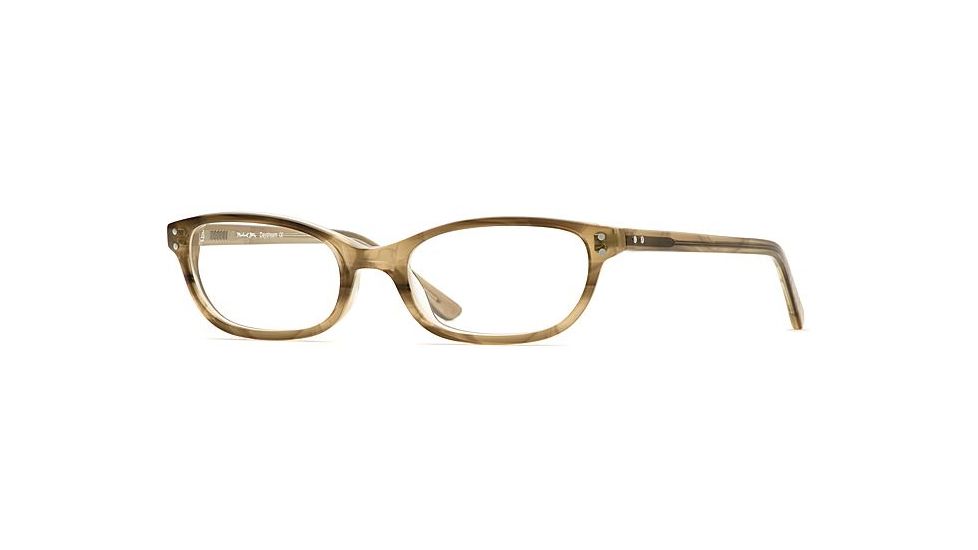 Michael Stars MS Daydream SEMS DAYD00 Progressive Prescription Eyeglasses - Straw SEMS DAYD005135 BN