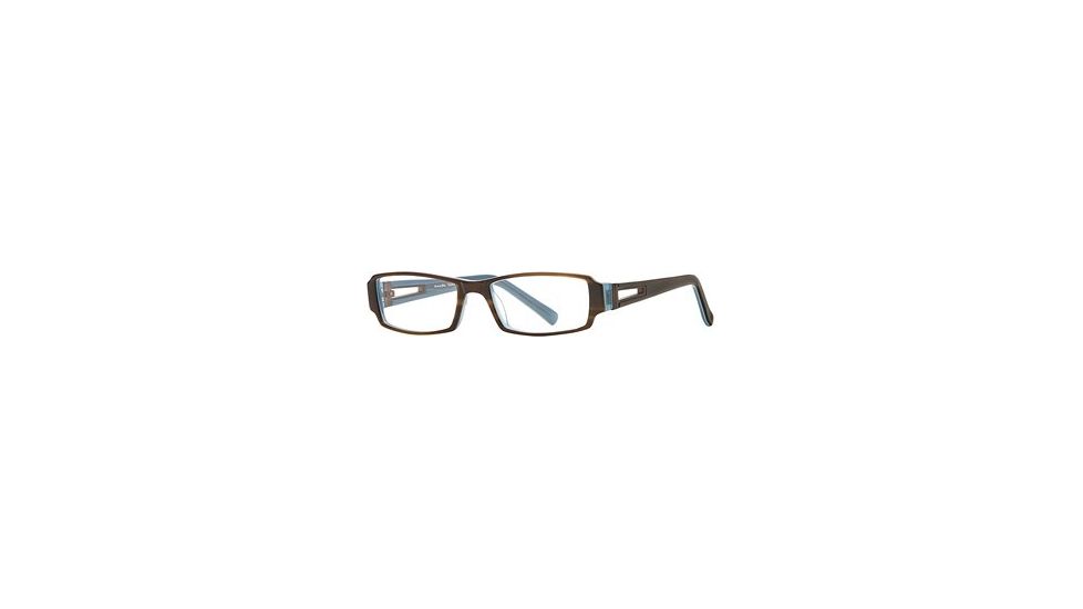 Michael Stars MS Expose SEMS EXPO00 Eyeglass Frames - Teak Blue SEMS EXPO005235 BN