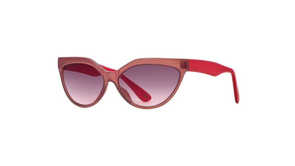 Michael Stars MS Frenchie Flair SEMS FREN06 Progressive Prescription Sunglasses SEMS FREN065640 PK - Lens Diameter 57 mm, Frame Color Rouge