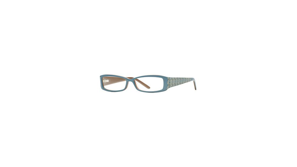 Michael Stars MS Journey SEMS JOUR00 Single Vision Prescription Eyewear - Teal SEMS JOUR005335 BL