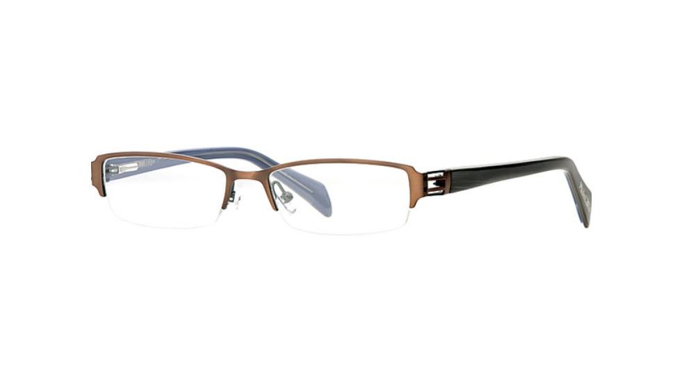Michael Stars MS Treasure SEMS TREA00 Single Vision Prescription Eyewear - Caramel SEMS TREA005035 BN