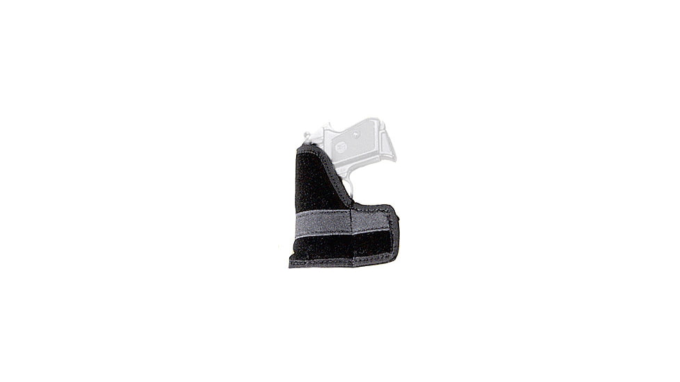 Uncle Mike's OT Nylon Pocket Holster, Ambidextrous, Size 1, Black, 87441A