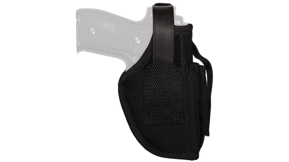 Michaels Of Oregon Uncle Mikes Sidekick IWB/OWB Holster with Mag Pouch Size 16 Kodra Black Ambi, 70160A