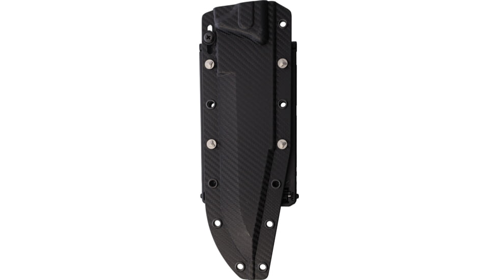 Microtech Arbiter Fixed Blade Knife, Stonewash Combo MT104-11