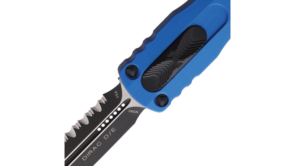 Microtech Auto Dirac D/E OTF Blue, MCT2253BL
