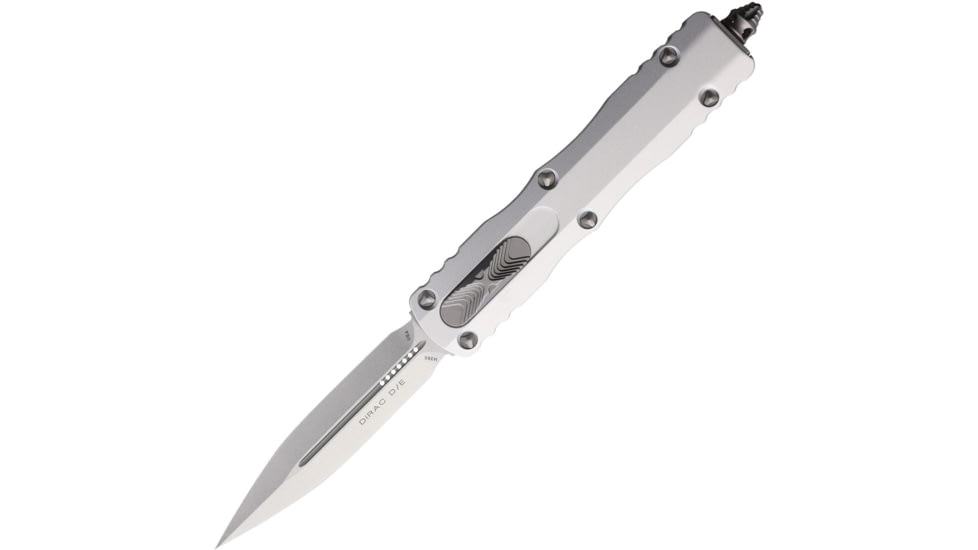 Microtech Auto Dirac D/E OTF Silver, MCT22510CR