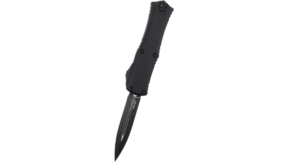 Microtech Hera II Mini D/E Tactical Standard 4.01in Folding Knife, Black, 1702M-1T