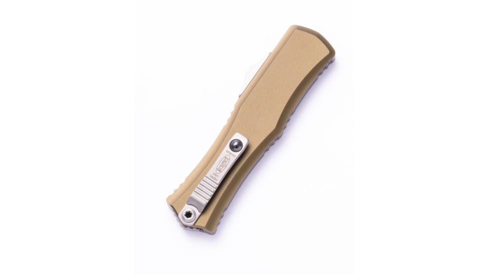 Microtech Hera Mini S/E Stonewash Standard 2.9 Folding Knife, Od Green, 1703M-10OD