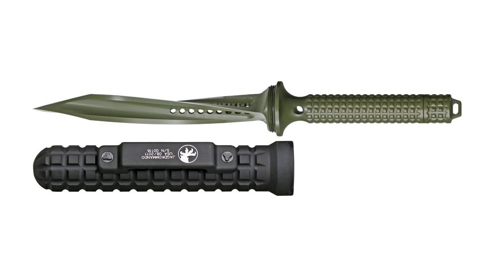 Microtech Jagdkommando Knife, Green, 12 5/8in. MCT1051GR