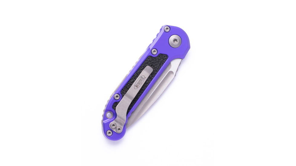 Microtech Ludt Gen III S/E Apocalyptic Standard 3.5in Folding Knife, Purple, 1135-10APPU