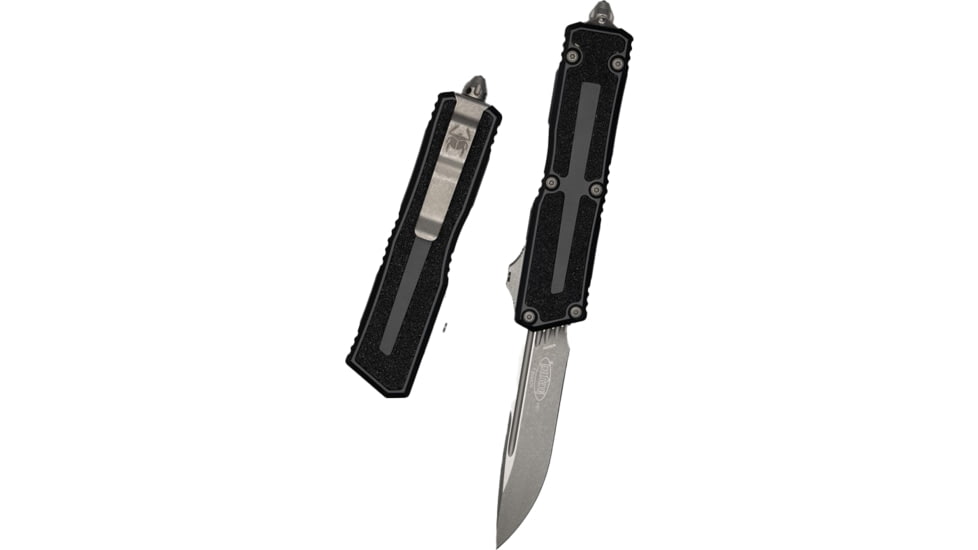 Microtech Scarab II 2023 S/E APOC STD 3.95in Folding Knife, Black, 1278-10AP