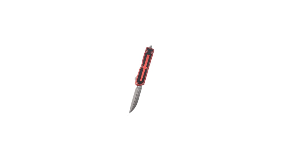 Microtech Scarab II Gen III D/E-S Standard 3.95in Folding Knife, Apocalyptic Red, 1180-10APRD