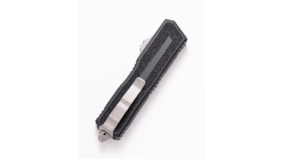 Microtech Scarab II Gen III T/E Apocalyptic Standard 3.95in Automatic Folding Knife, Double-Action OTF, 1279-10AP