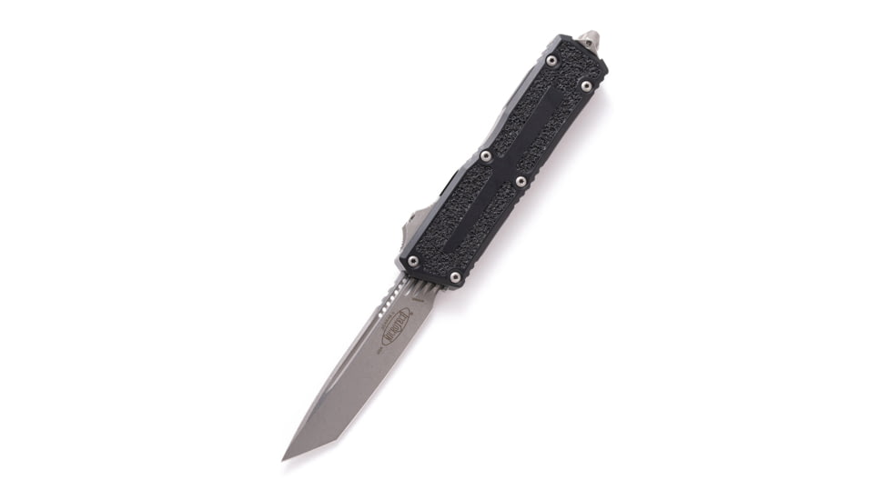 Microtech Scarab II Gen III T/E Apocalyptic Standard 3.95in Automatic Folding Knife, Double-Action OTF, 1279-10AP