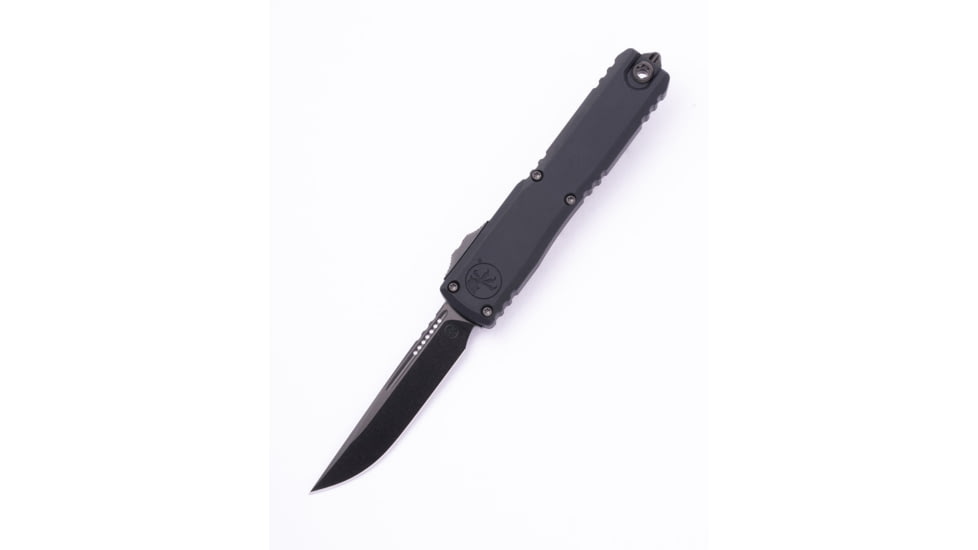 Microtech Signature Ultratech Gen III ZBP S/E Standard DLC 3.55in Automatic Folding Knife, Shadow, 1121-1DLCTSH