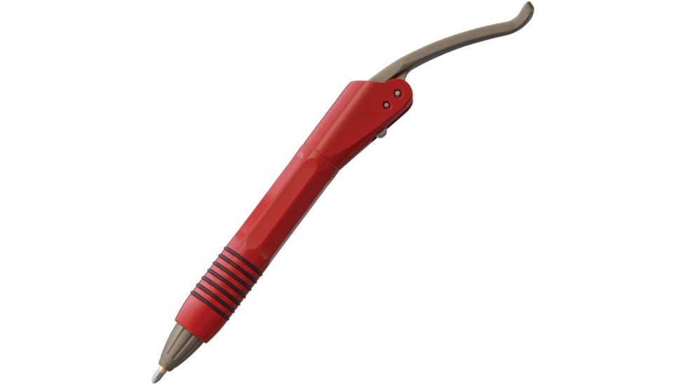 Microtech Siphon Pen II Red Folding Knife, Handle MCT401SSRD