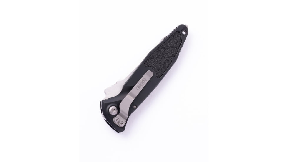Microtech Socom Elite T/E-Auto Stonewash Standard 4.05in Automatic Folding Knife, Automatic Folder, 161A-10