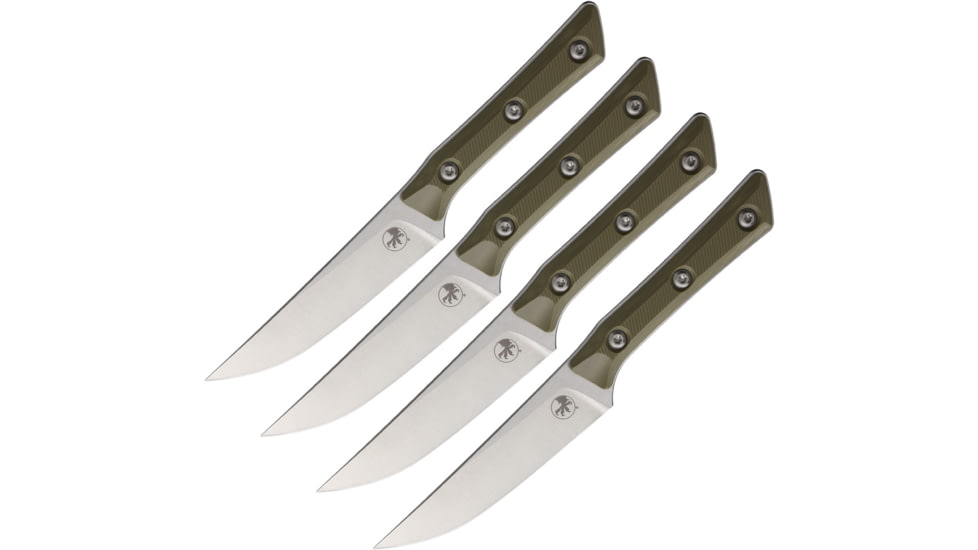 Microtech Steak Knife Set OD, MCT360010SETOD