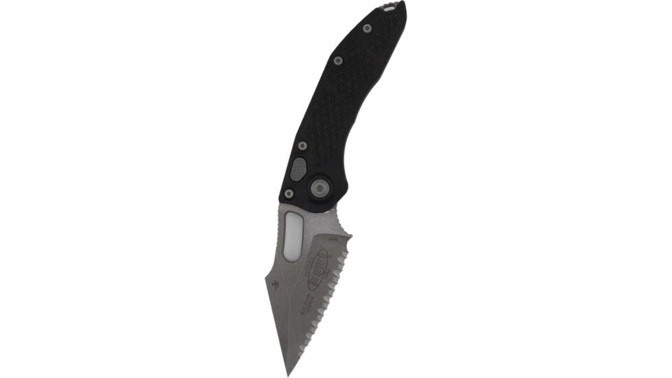 Microtech STITCH S/E APOCALYPTIC F/S, Black, 169-12AP