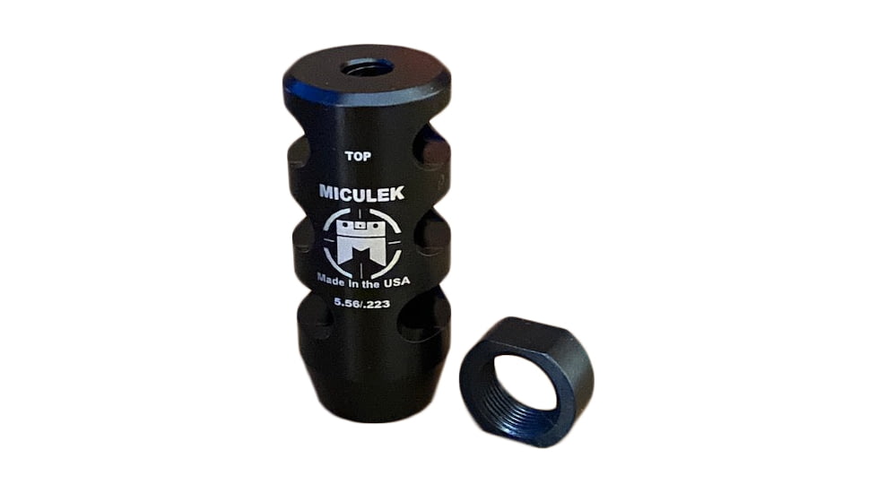 Miculek .223/5.56mm Compensator, Blued, MIC-COMP-223