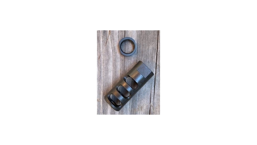 Miculek AR .30 Cal Locking Nut, 5/8x24, Blued, MIC-NUT-30