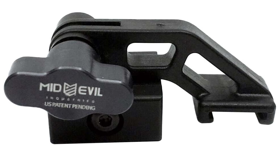 Mid-Evil Industries SP Connect Ballistic Phone Picatinny Rail Mount, SP Connect, Black, PRBPMB