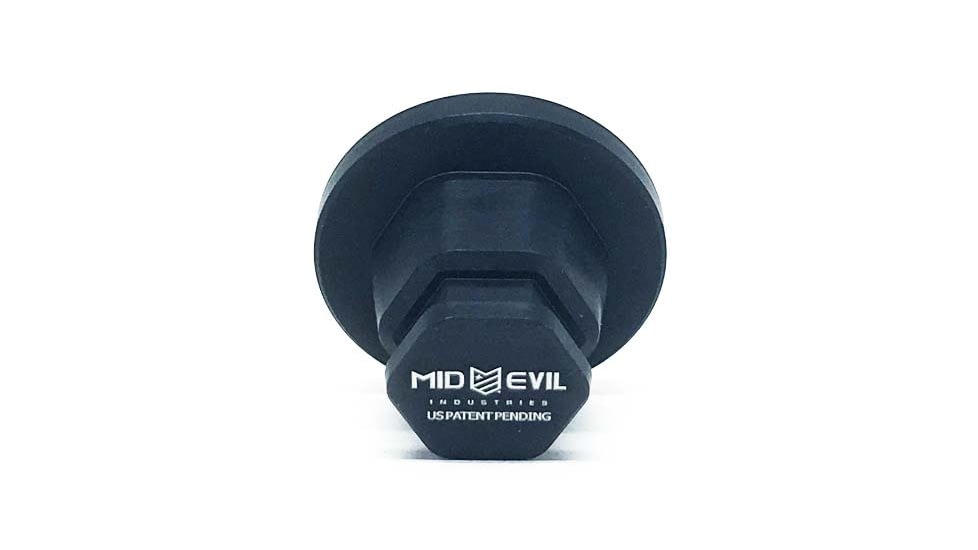 Mid-Evil Industries Monopod Adapter, Black, QDTMAB