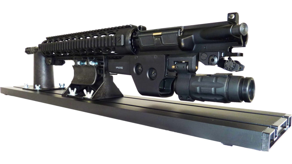 Mid-Evil Industries Rail Vise With Platform, Black, RVPLTB