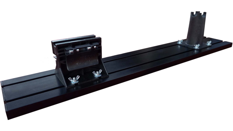 Mid-Evil Industries Rail Vise With Picatinny Rail Platform, Mag Well, Black, MEI-RV-PLTB