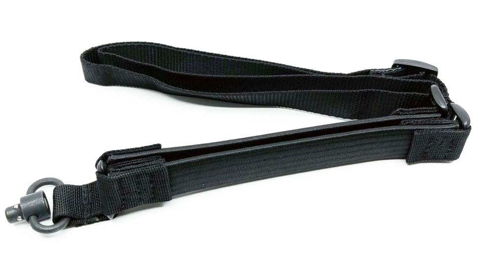 Mid-Evil Industries Single Point Sling With QD Swivel Loop, Black, SL1QDB