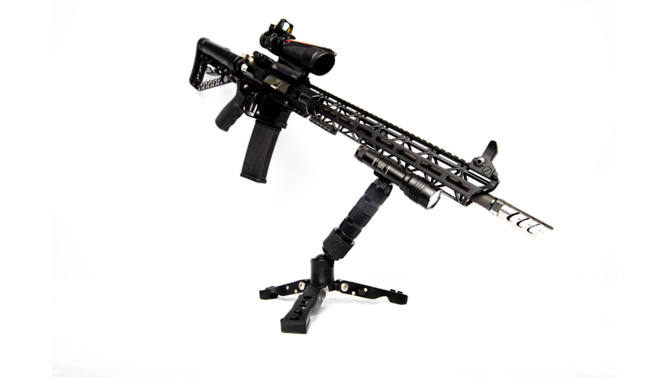 Mid-Evil Industries VFG Magpul M-Lok Stubby Grip, 360 degrees, Gen 2, Thin Blue Line, MGSBBL