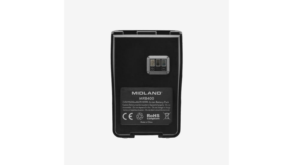 Midland BizTalkR Replacement Battery for MB400 - MRB400, biztalk-mrb400-replacement-battery