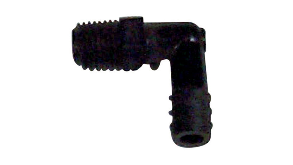 Midland Metal Polyethylene Elbow Union Male Pipe x Barb 3/8in x 1/2in., 3/8in. x 1/2in., 33-043B