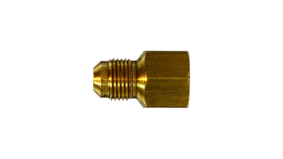 Midland Metal Sae 45 Degree Female Adapter Male Flare x Female Nptf 3/8in x 1/2in., Pack of 5, 10-237