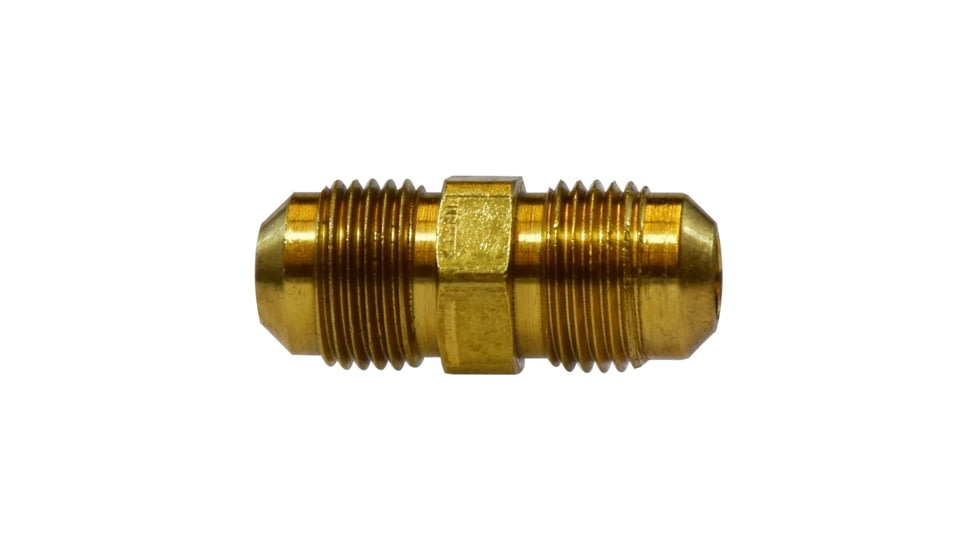Midland Metal Sae 45 Degree Flare Union 3/8in x 3/8in., Each, 10-108