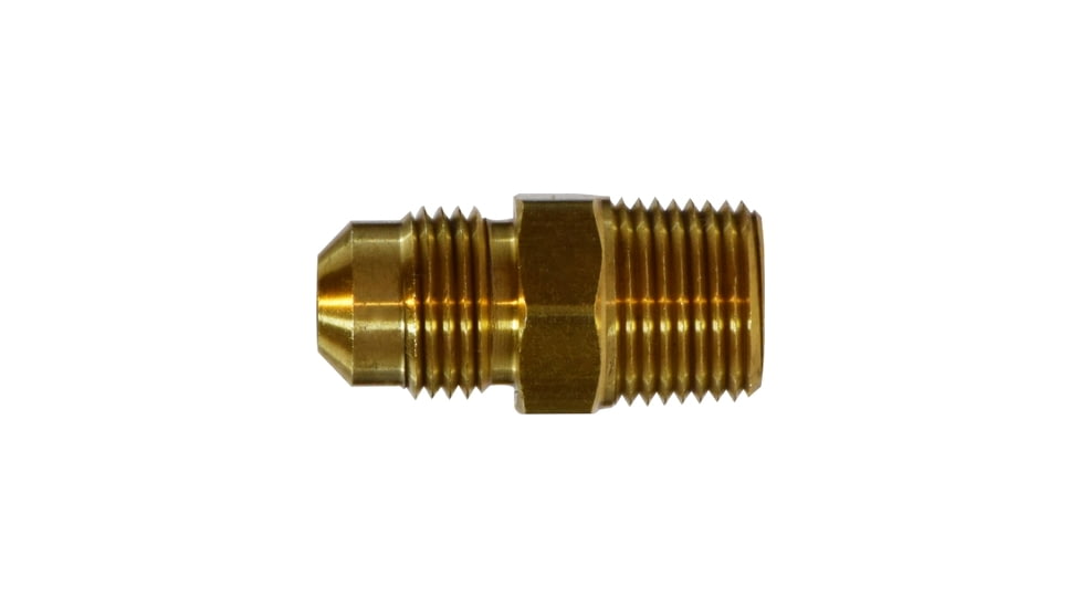 Midland Metal Sae 45 Degree Male Adapter Male Flare x Male Nptf 5/8in x 1/2in., Pack of 5, 10-273