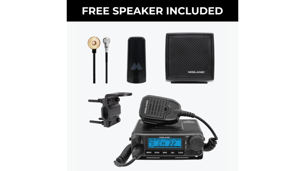 Midland MXT500AGR 50-Watt Harvest Bundle, MXT500AGR