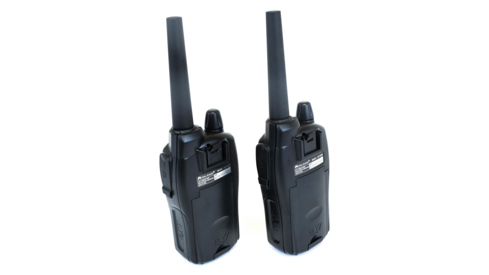 Midland Radio 26 Mile 50 Chl 5 Watt Two-Way GMRS Radio, with Ear/Mic and Charger, GXT1000VP4