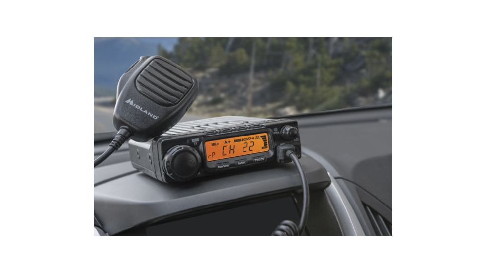 Midland Radio 40 Watt Micro Mobile GMRS High Powered Two-Way Radio