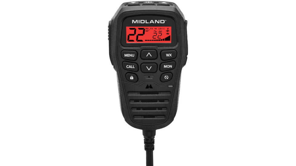 Midland Radio 50 Watt Micro Mobile GMRS Radio, IP67 Waterproof, 1408731