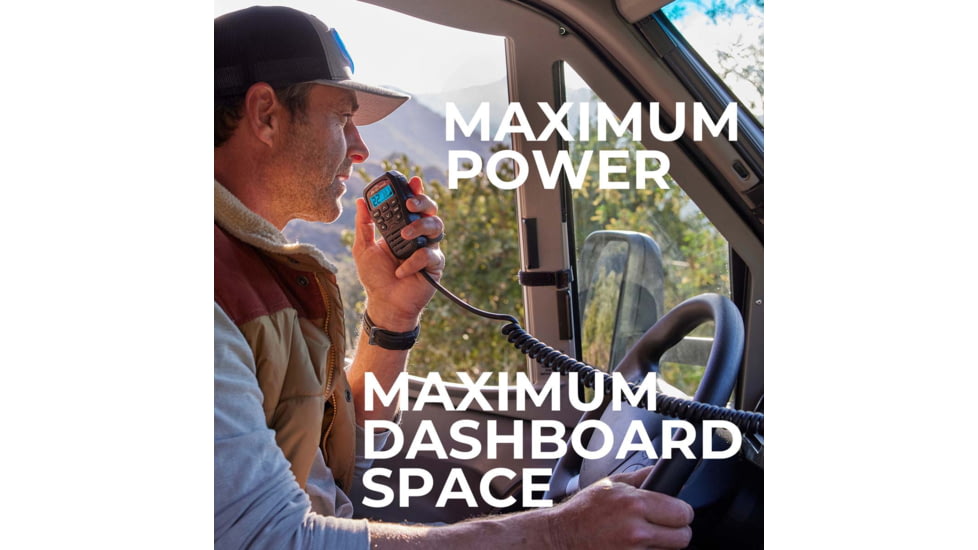 Midland Radio 50 Watt Micro Mobile GMRS Radio, IP67 Waterproof, 1408731